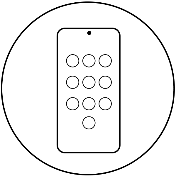Icono de selección de hora