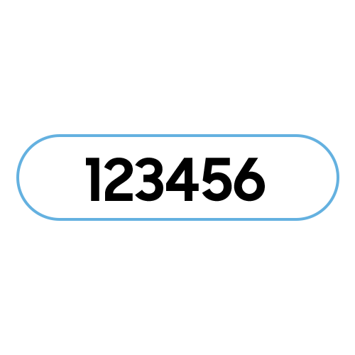 Icono de un código